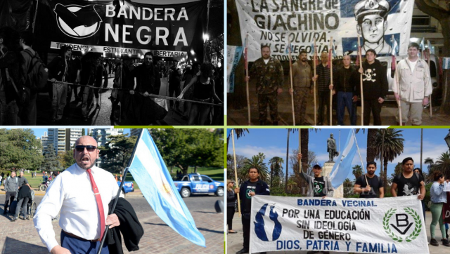 Negacionistas de la pandemia y nazis en Argentina