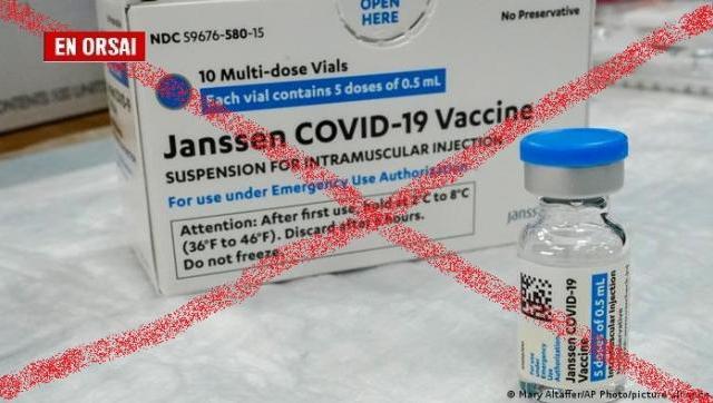 Ordenan tirar 60 millones de vacunas Janssen de la fábrica que tuvo problemas