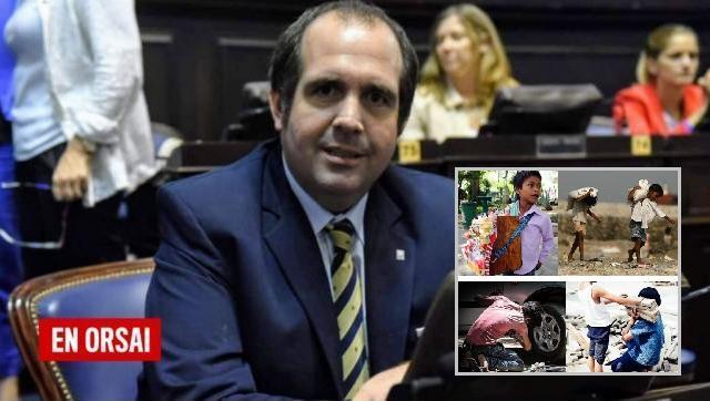 Diputado de JxC defiende la explotación infantil desde sus redes, 