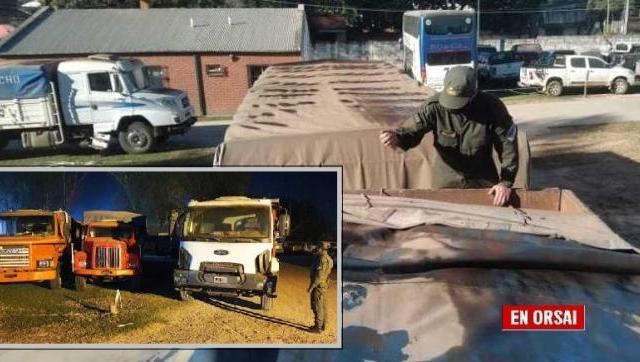 Nuevo operativo: secuestran 312 toneladas de soja que eran trasladadas en nueve camiones