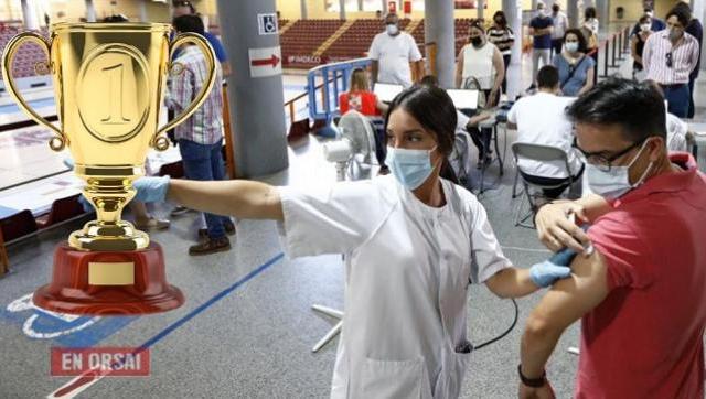 Primer puesto! Argentina lideró el ranking mundial de vacunación en la última semana