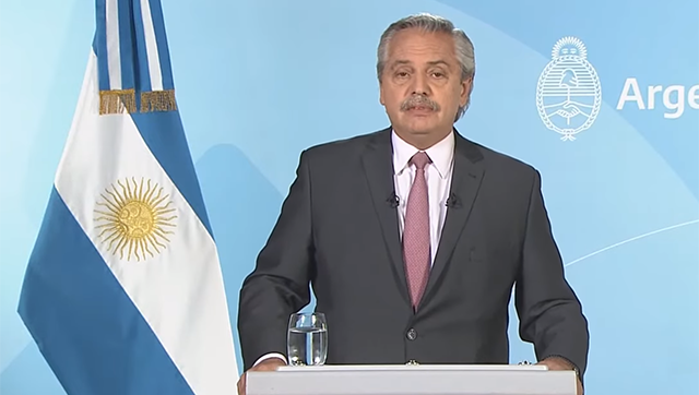 Alberto Fernández anunció un plan de 