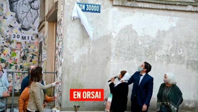 Una calle de la Ex ESMA ahora se llama 