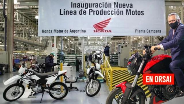 Honda invertirá 20 millones de dólares para producir un nuevo modelo de motos en Argentina