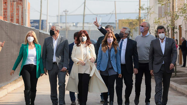 Alberto Fernández y Cristina cierran campaña en Tecnópolis