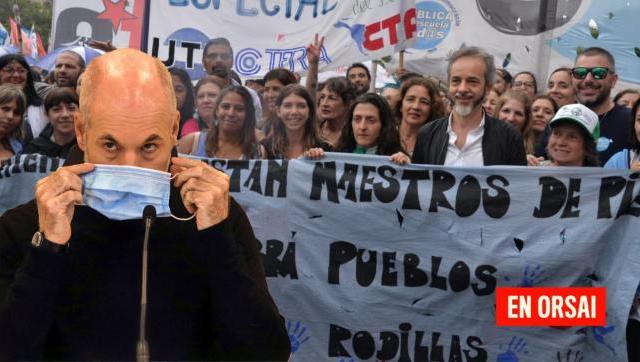 Larreta y su bloque en la Legislatura impiden el debate sobre las Asignaciones Familiares docentes