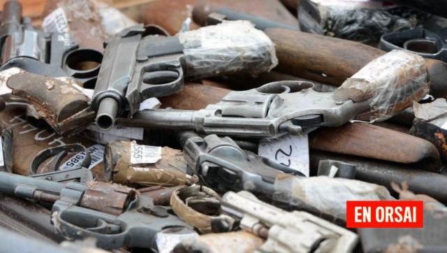 En Santa Fe, ANMAC secuestró más de 1200 armas y casi 600 mil municiones