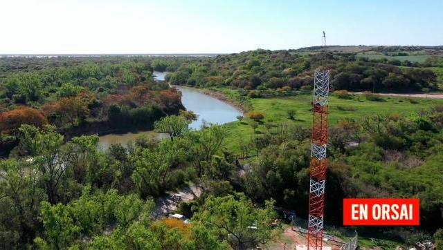 Avanza la construcción de torres para la detección de incendios en el delta del Paraná