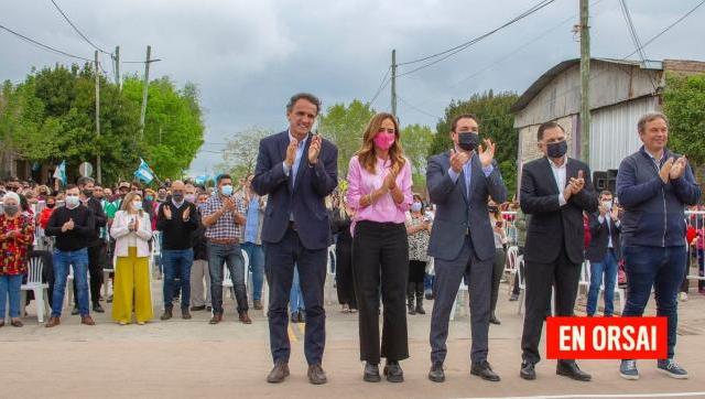 Florencio Varela: Katopodis inauguró la Av. Juana Azurduy totalmente pavimentada