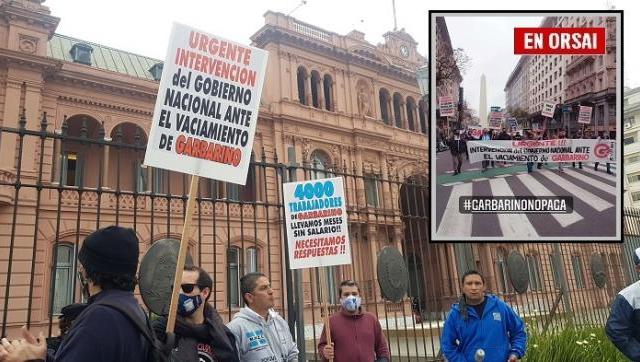 Alberto Fernández recibió a trabajadores de Garbarino y se comprometió a ayudarlos