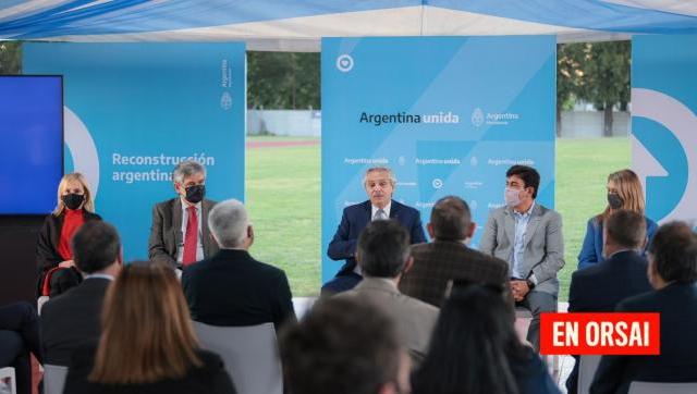 Alberto Fernández anunció en La Matanza la construcción de un polo científico: 