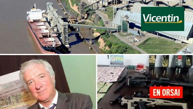 Policía Federal: Cayó una organización narcocriminal comandada por el ex titular del puerto de Vicentin 