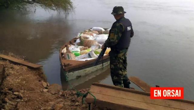 Prefectura secuestró 13 toneladas que iban a ser transportadas en embarcaciones por el Río Uruguay