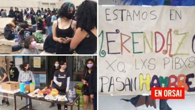 Alumnos reclamaron a Larreta por la calidad de los alimentos de las viandas