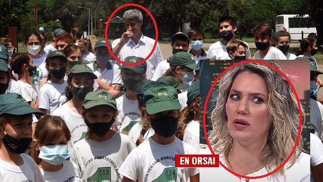 Prat-Gay y la Ultra Macrista Carolina Losada hicieron campaña con chicos menores