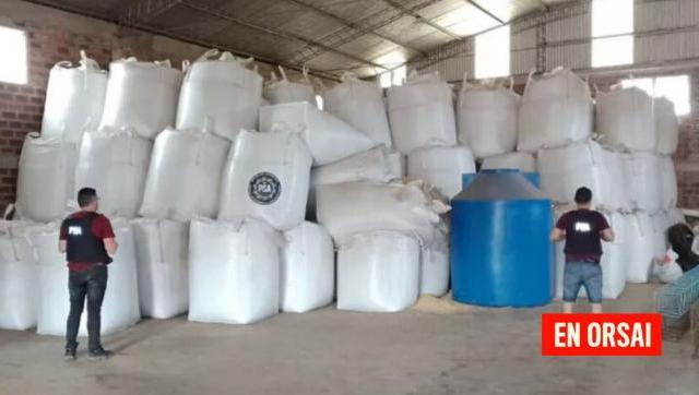 Secuestran 210 toneladas de soja y detienen a una organización dedicada al contrabando sojero y al lavado de dinero