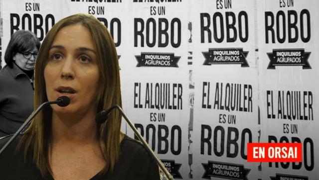 María Eugenia Vidal prometió derogar la ley de alquileres y sancionar una ley de desalojos express