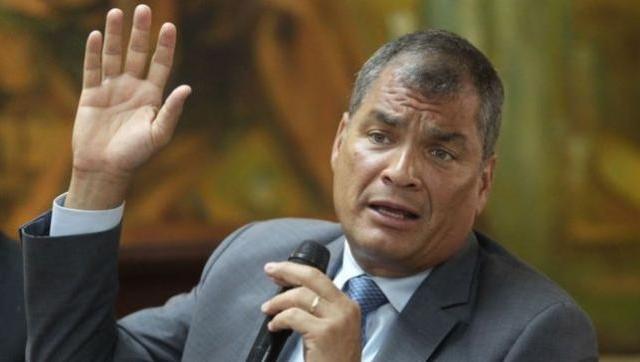 Rafael Correa habló de la negociación de Argentina con el FMI y el lawfare en la región