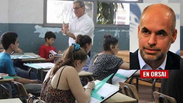 Larreta obligará a estudiantes de secundario a trabajar gratis