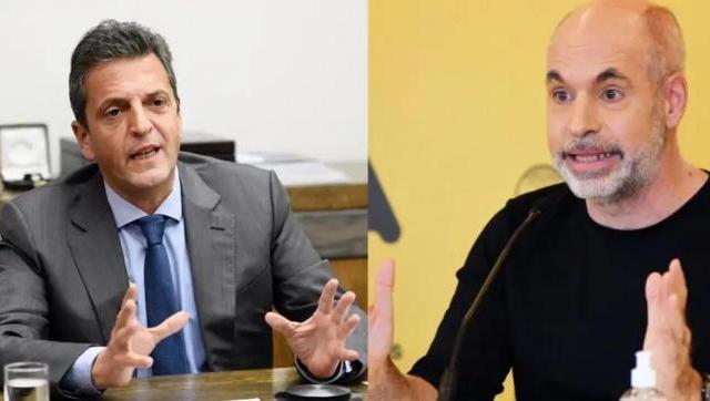 Massa le responde a Larreta y detalla pérdidas millonarias por haber volteado el Presupuesto 2022