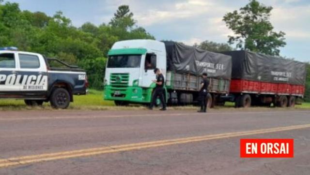 Agrocontrabando: Un camión con 30 toneladas de Soja ilegal