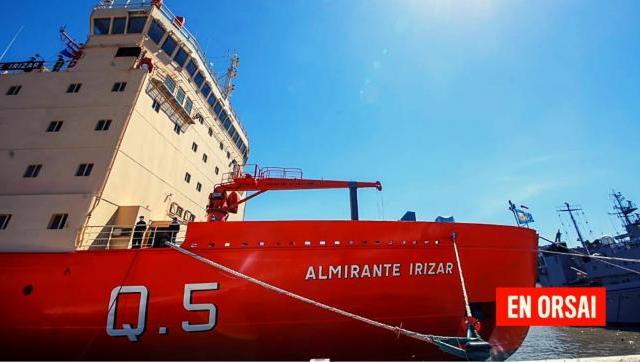 Se creó el Observatorio Oceanográfico en el buque rompehielos ARA Almirante Irizar