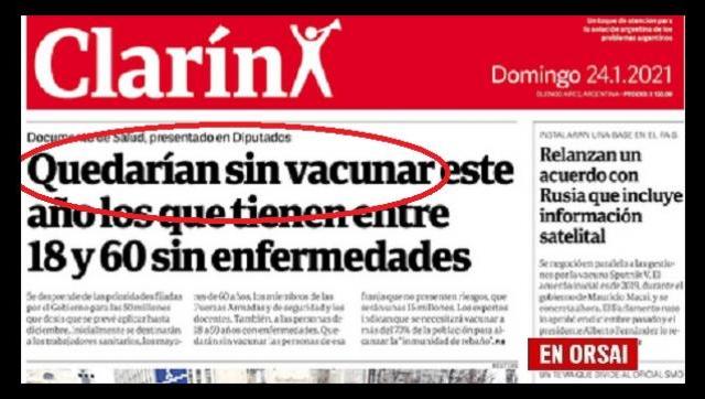 Hace 11 meses Clarín predijo que Argentina no vacunaría mayores sanos en 2021: le erró por 15 millones
