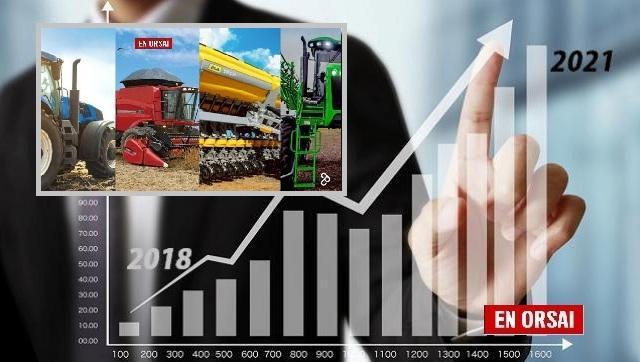 Las ventas de maquinaria agrícola crecieron en 2021 un 37,8% interanual