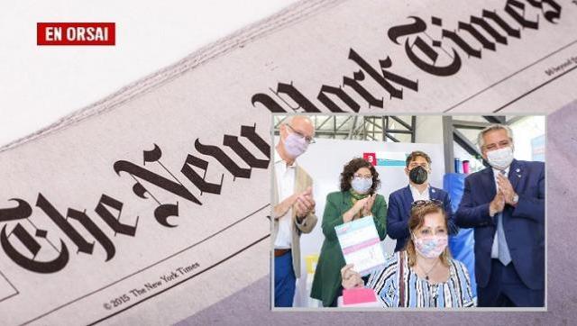 Según The New York Times Argentina está en el Top Ten de los países que más vacunaron Según The New York Times Argentina está en el Top Ten de los países que más vacunaron