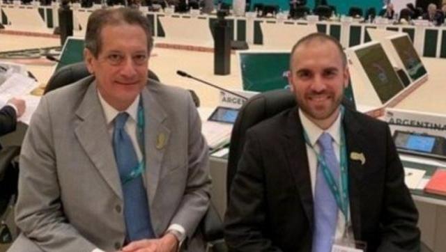 Guzmán y Pesce explican el acuerdo con el FMI