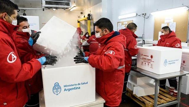 Desde el inicio de la vacunación, Argentina recibió más de 100 millones de vacunas contra el Covid