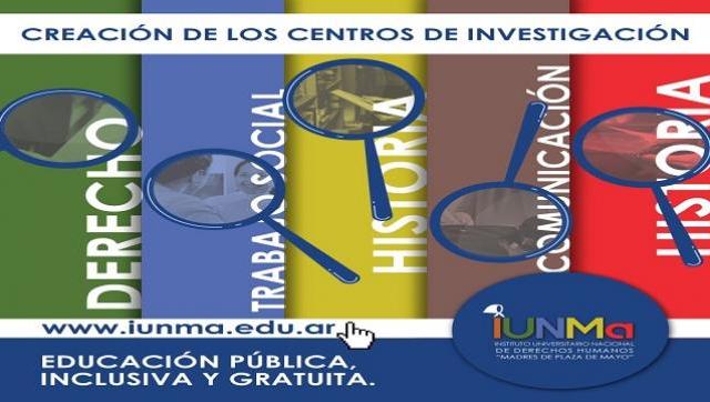 El Instituto Universitario Madres de Plaza de Mayo crea centros de investigación