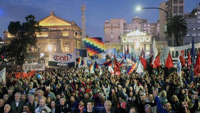 Masiva marcha para reclamar la democratización del Poder Judicial