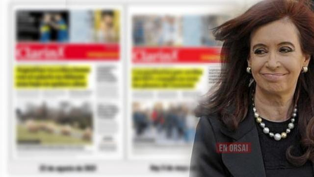 Cristina Kirchner desenmascara nuevamente a Clarín desde sus redes