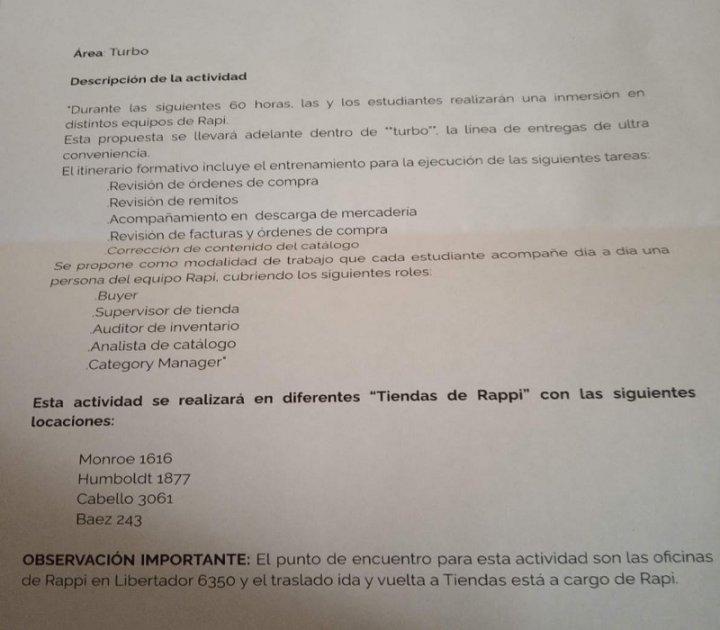 ¡PERVERSOS! Larreta y Acuña enviarán a los estudiantes porteños a realizar pasantías laborales gratis en Rappi