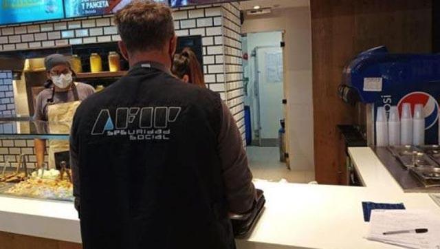 AFIP encontró irregularidades en más del 70% del personal de locales de Palermo