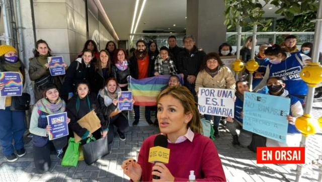 Lenguaje inclusivo: La ministra no dio la cara en la primera audiencia ante la justicia porteña