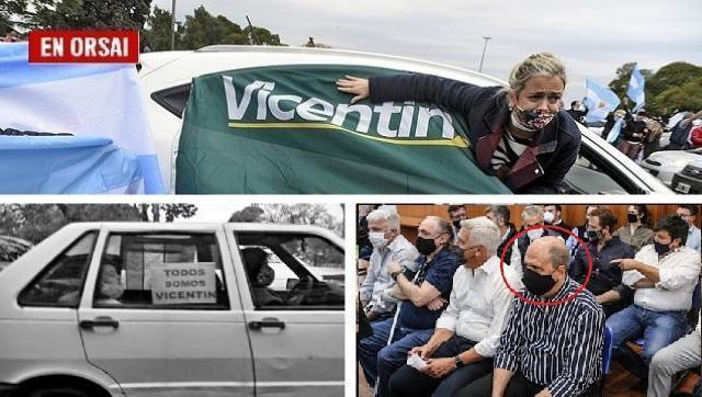 Marchas organizadas por el PRO en defensa de los estafadores de Vicentin