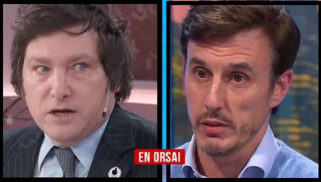 Nuevo escandalete entre Javier Milei y el marido de Pampita