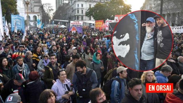 Una multitud se congregó en Plaza de Mayo para recordar los 5 años de la desaparición de Santiago Maldonado