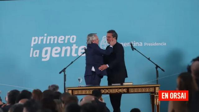 Sergio Massa juró como Ministro de Economía