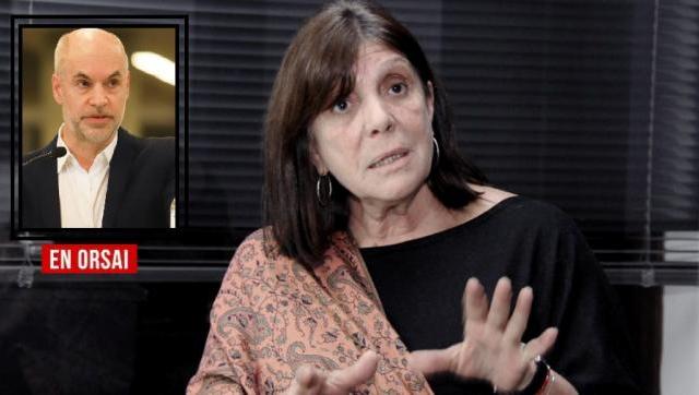 Teresa García cruzó a Larreta