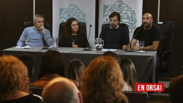 Larroque, Kreplak, Valicenti y Susana González presentaron la implementación de la Ley “Ángel Azul”