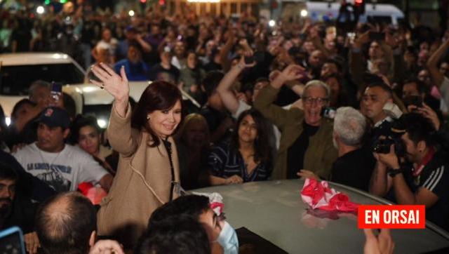Marchas en plazas de todo el país en respaldo a Cristina Fernández de Kirchner