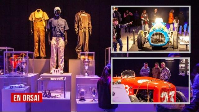 Se inauguró “Fangio en Tecnópolis”, con los automóviles del legendario piloto argentino