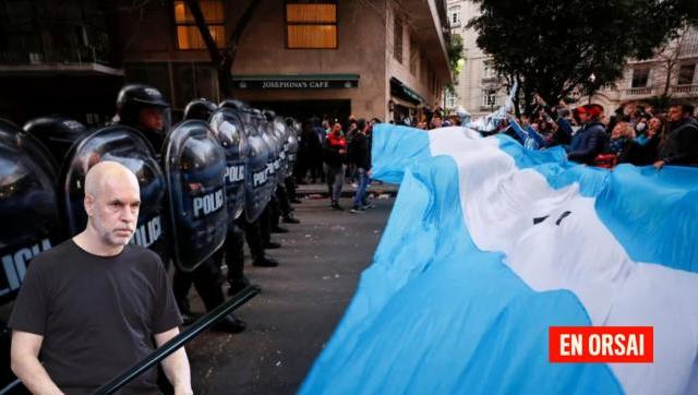 El intendente Larreta desobedece el fallo de la justicia que lo obliga sacar la policía de la casa de Cristina Kirchner