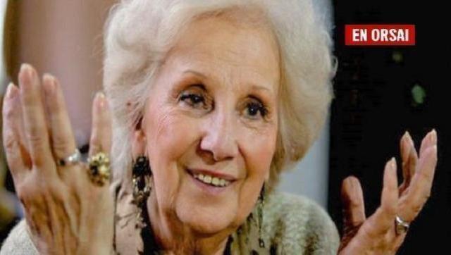 Estela de Carlotto, titular de las Abuelas de Plaza de Mayo