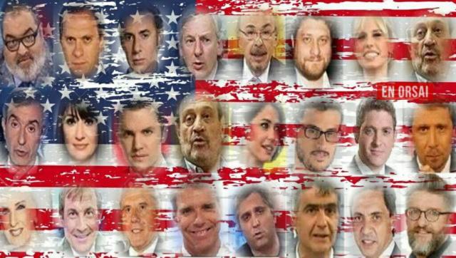 Periodistas argentinos alinedos con la embajada de EEUU