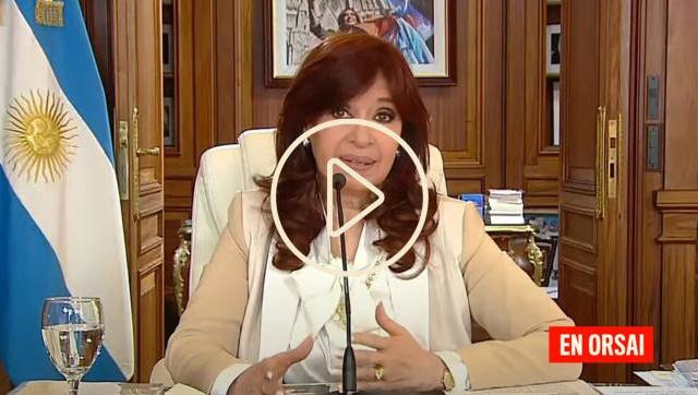 En instantes habla CFK