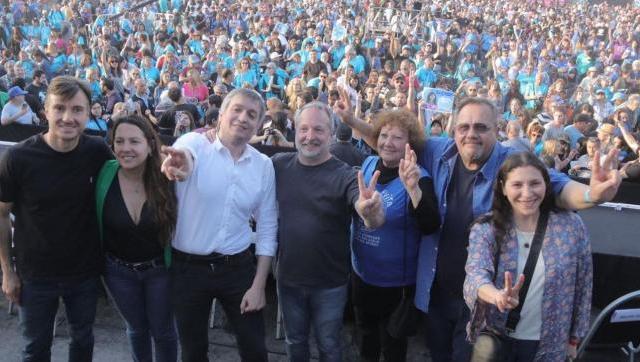 Máximo Kirchner mantuvo un encuentro con la militancia del Frente de Todxs Morón